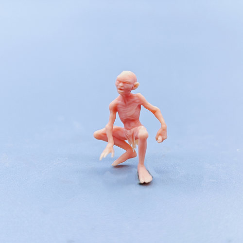 【嗯哼模型】现货1:64人偶1:43微缩白模 指环王咕噜 D529