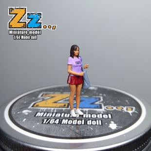 Zz studio 1/64人偶茂木夏树头D初恋女友写实人物预购不含小车