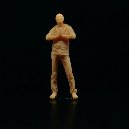 SuperGe1/64白模人偶感恩谢谢男
