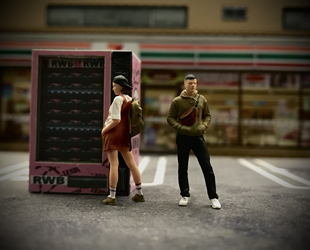 WTMinifactory1/64比例人偶约会男女场景搭配性价比高