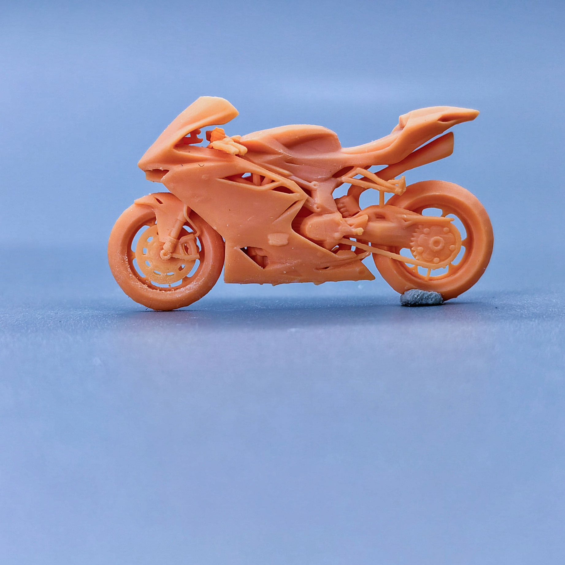 superge1/64白模摩托车2016奥古斯塔f4rr素模直接上色t212