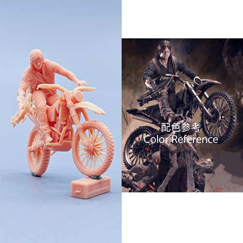 【嗯哼模型】现货1:64人偶1:43微缩白模 逃生男主 C409