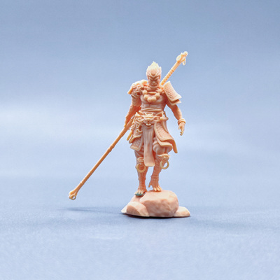 【嗯哼模型】现货1:64人偶1:43微缩白模 黑神话 天命人 悟空 W025