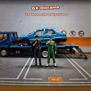 64人偶 高桥凉介&馆智幸 二人组 不含模型车 预定 DIORAMA