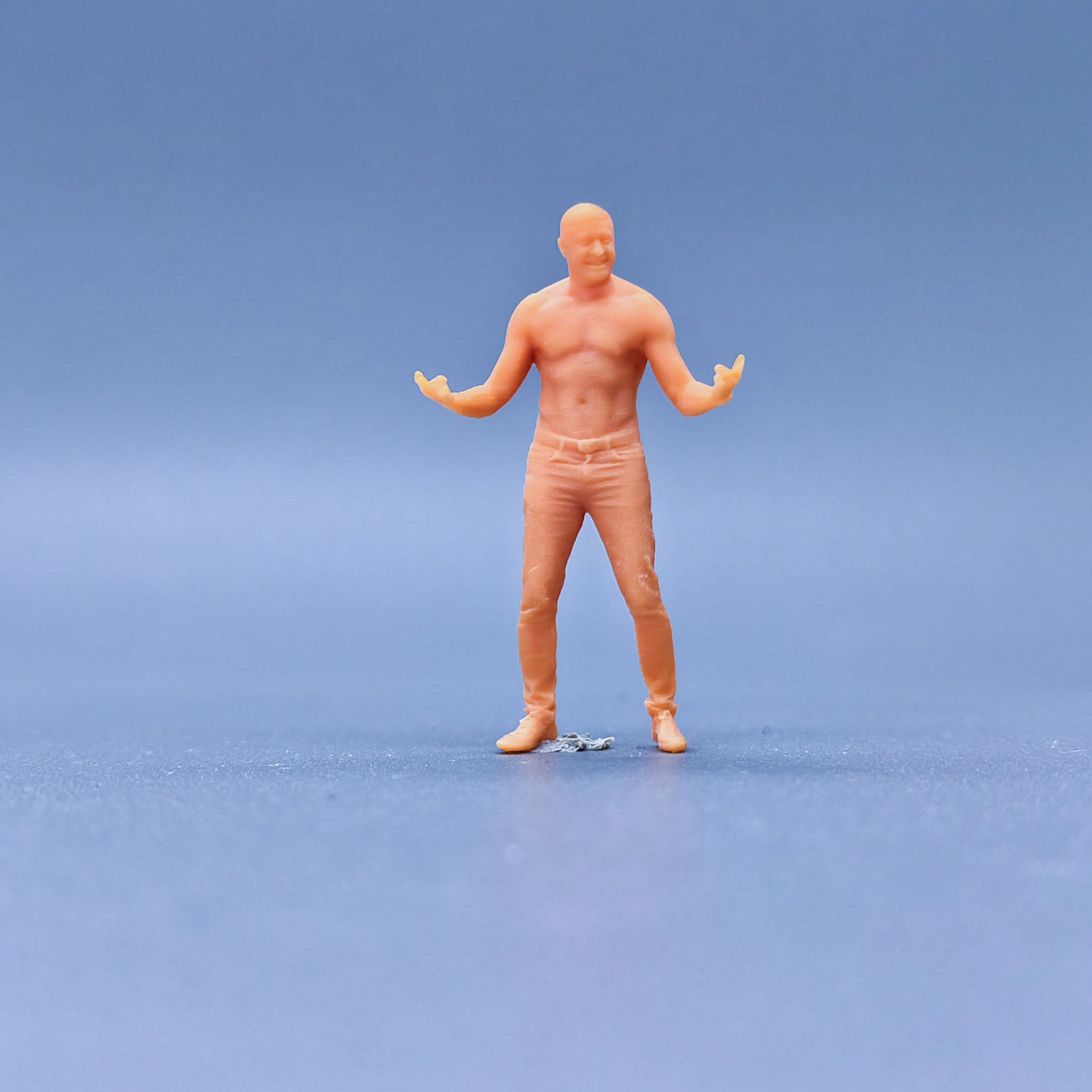 SuperGe1/64红蜡白模可直接上色