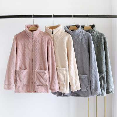 其他法兰绒睡衣上衣冬季家居服