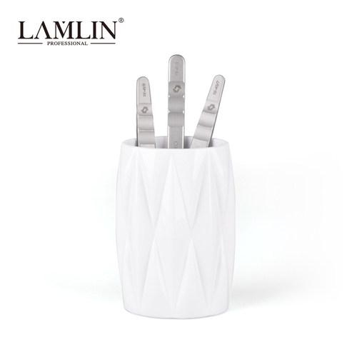 LAMLIN美睫镊子专用收纳杯椭圆形