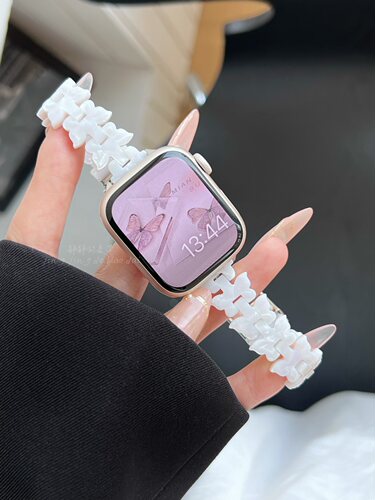 静静的表带树脂蝴蝶细氛围感女款