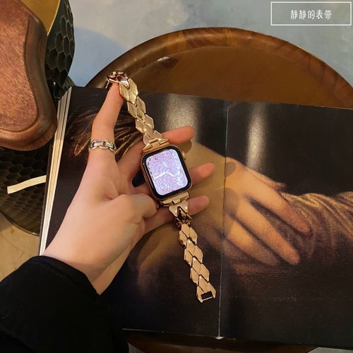 iwatch723456代se片金属表带苹果