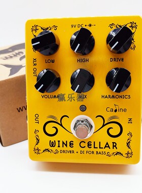 CalineCP-60贝斯前级DI贝司单块效果器Bass DI box Effects Pedal