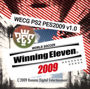 PS2模拟器游戏 实况足球2009改WECG-PES2009-v1.0世界之旅巡回赛