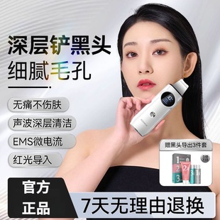 超声波铲皮机家用去黑头毛孔清洁粉刺提拉紧致脸部黑头铲 康佳新款