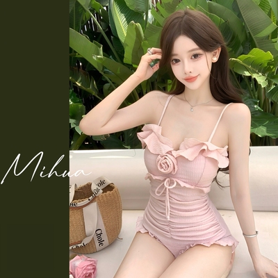 Miss米花泳衣女高级感2025新款