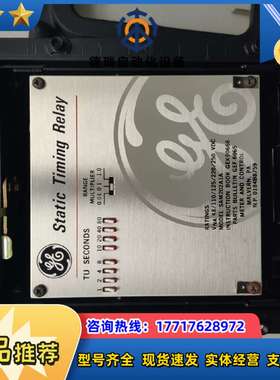 GENERAL ELECTROC GE STATIC TIMING RELAY SAM 202A1A议价