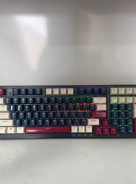 甲品GK98-1  98键机械键盘 橙轴 电竞 RGB灯光 二手