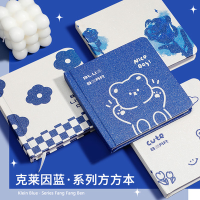 可爱小熊方形手帐本迷你少女方本