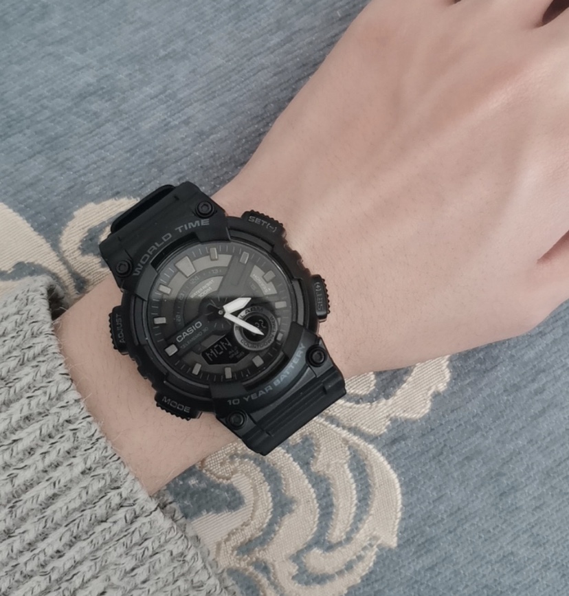 卡西欧复古男士学生手表