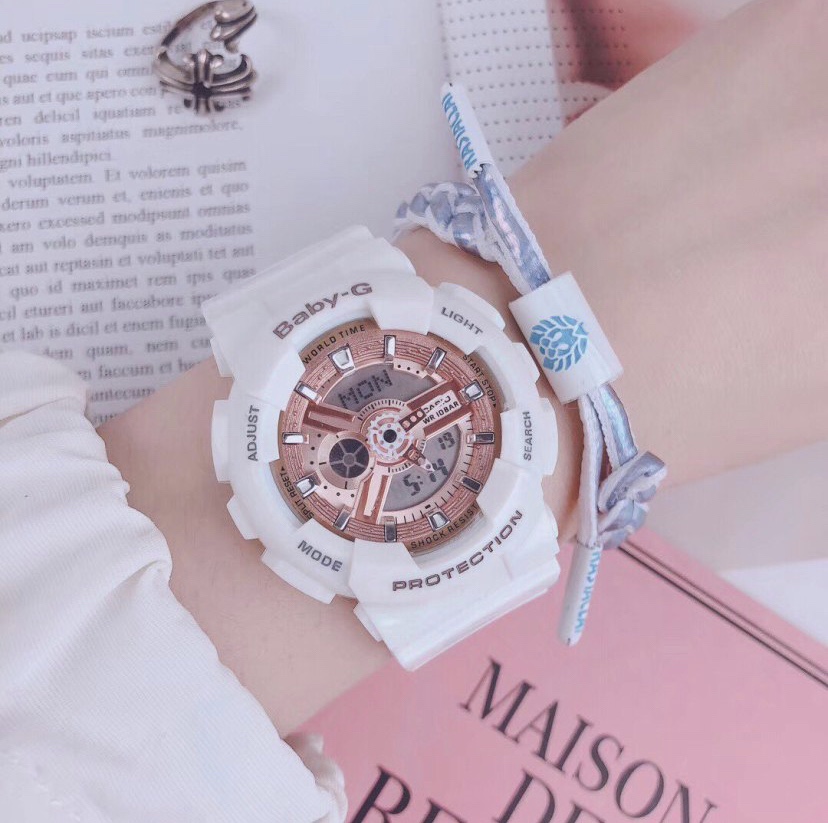 卡西欧冰激凌马卡龙时尚手表女