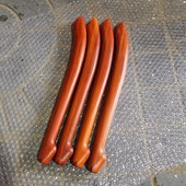 实木大鼓锤打鼓棒一对老式 槐木 红花梨 弯鼓槌