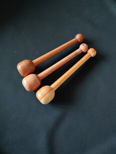 实木锣锤 木鱼锤 木质梨木枣木