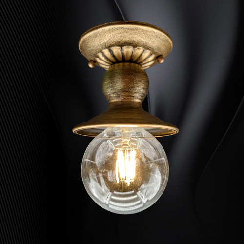 复古美式铁艺走廊过道灯吸顶灯