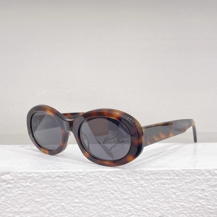 柜准老钱风椭圆 凯旋门复古板材荔枝白墨镜防紫外线椭圆镜近视女