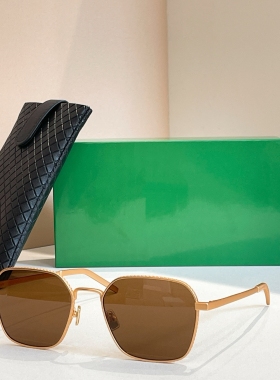 机车朋克风金丝眼镜框男士款近视墨镜可配度数复古商务太阳镜防晒