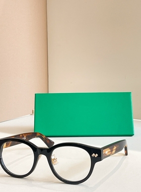老钱风欧美网红进口板材近视眼镜框素颜神器眼镜框可配防蓝光变色