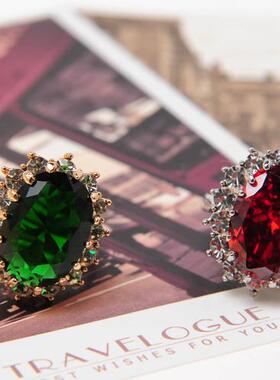 desigual女合金宝石戒指