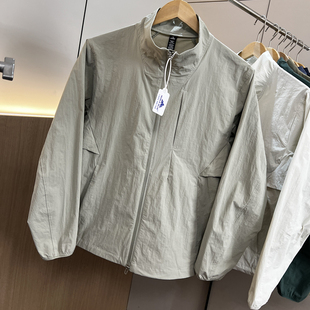 UPF50 外贸户外徒步登山防风防水轻薄防晒皮肤衣外套 春夏男士