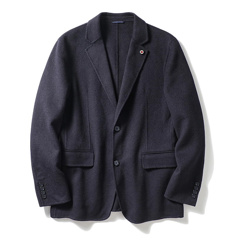 高端商务毛呢西服外套