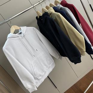 情侣款 自留推荐 秋季 外贸男装 基础百搭连帽休闲卫衣潮 软糯透气