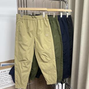夏季 虎头刺绣 男士 外贸时尚 户外机能风 束脚休闲裤 速干防泼水