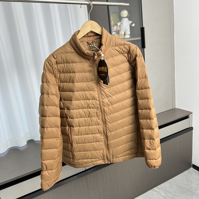 立领休闲百搭轻量化羽绒服外套