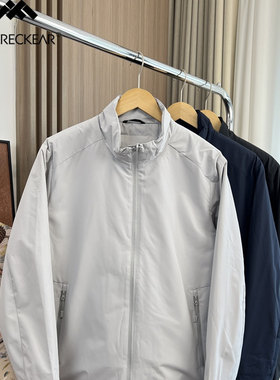 轻商旅系列！防泼水面料！外贸男装秋冬立领防风保暖休闲棉服外套