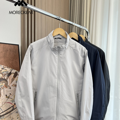 轻商旅系列！防泼水面料！外贸男装秋冬立领防风保暖休闲棉服外套