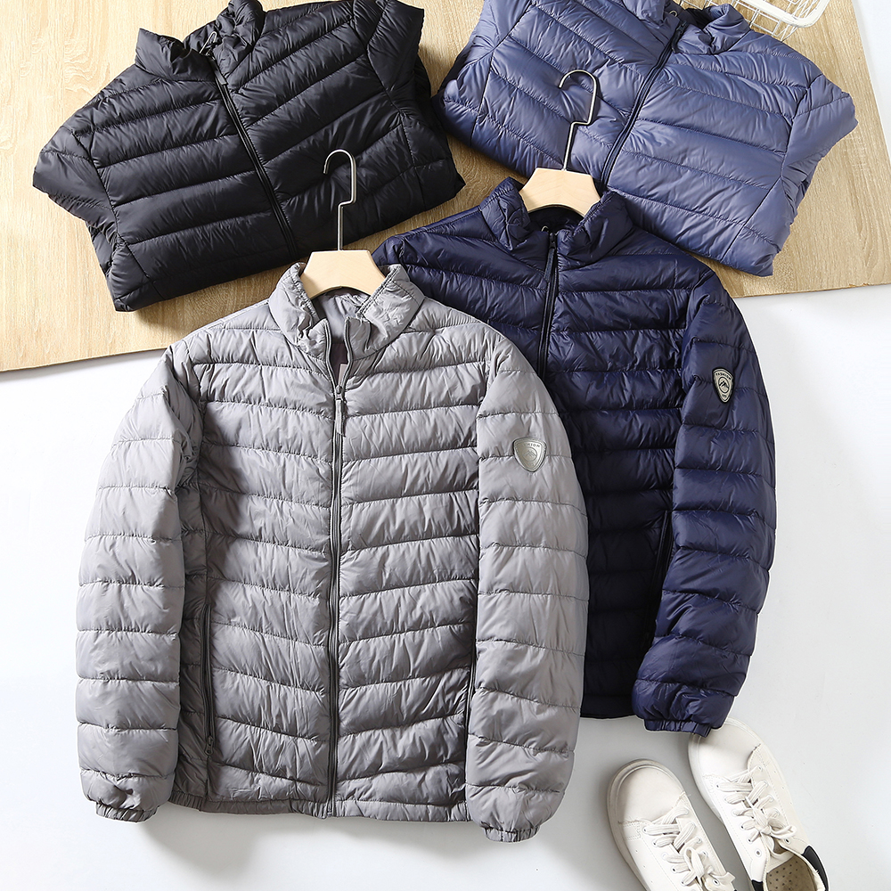 外贸户外运动休闲轻防水羽绒服