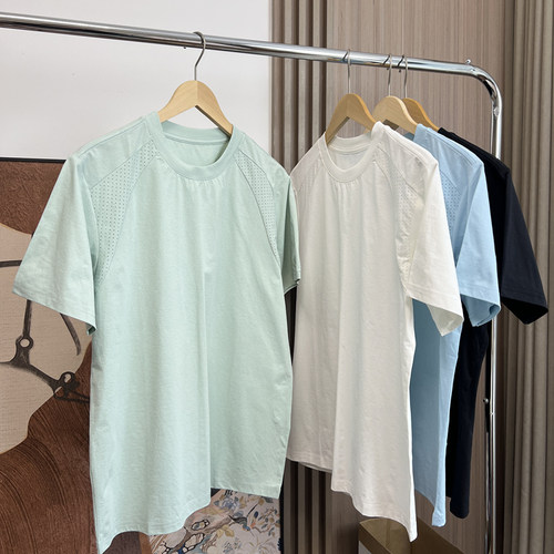 夏季男士外贸速干短袖T恤杉