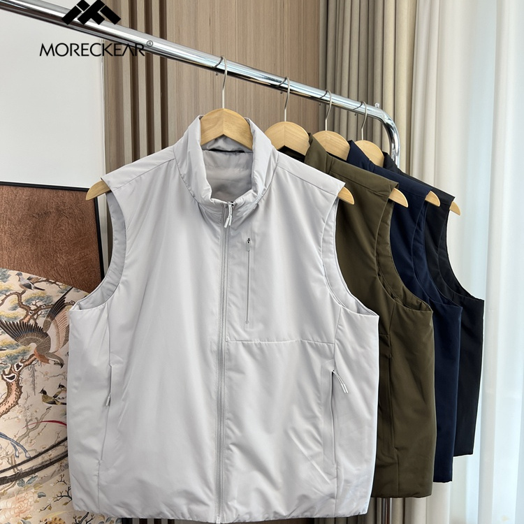 高端限定！男女情侣！外贸男装秋冬户外防风防泼水运动休闲棉马甲