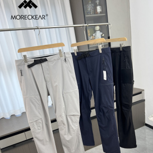 防泼水运动休闲软壳直筒休闲裤 轻量飞禽 秋季 外贸男装 立体剪裁