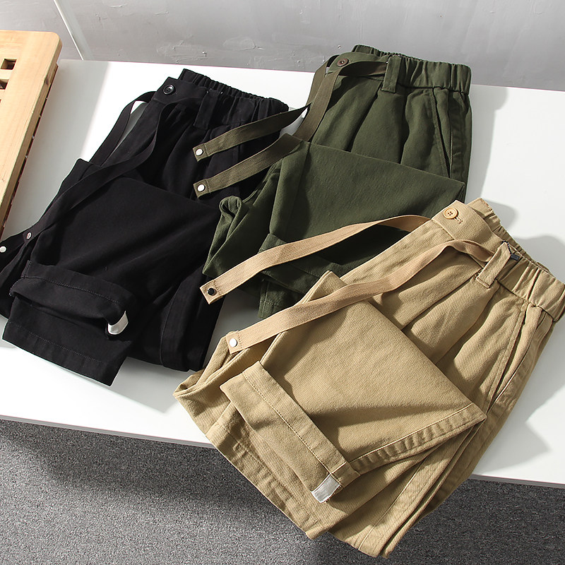 纯棉宽松休闲长裤哈伦裤