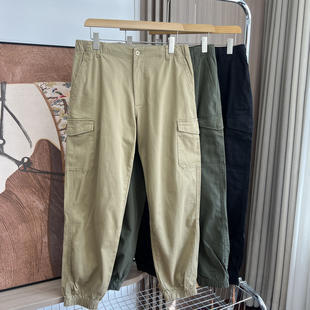 立体多口袋 束脚运动休闲裤 外贸男装 舒适复古工装 秋季 设计师线