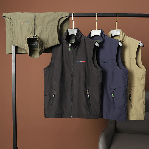 户外技能风防水马甲背心潮