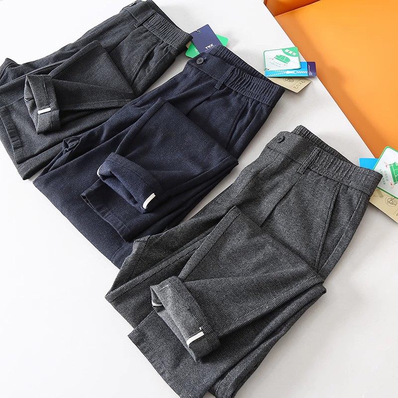 直筒商务休闲裤通勤裤