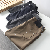 商务通勤百搭直筒休闲裤 黑科技 外贸男装 秋季 四防裤 垂坠有型