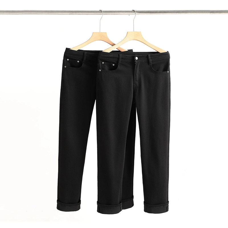 Z柜4K+！奢华长绒棉纱线！外贸男装春秋季商务休闲修身弹力牛仔裤,男装,牛仔裤,淘宝优惠券,粉丝福利购,淘宝优惠卷