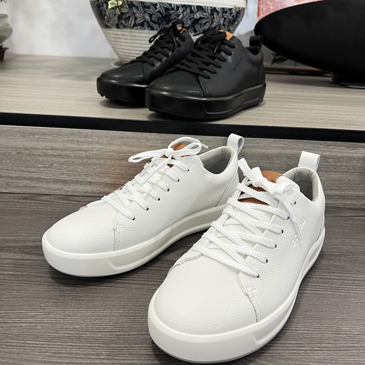 高尔夫鞋！春夏季鞋子韩版潮流百搭小白鞋男士真皮运动休闲鞋板鞋