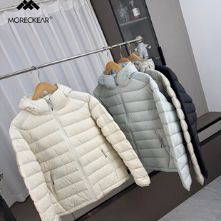 秋冬纯色轻盈保暖连帽羽绒服外套 外贸男装 压轴推荐 90鸭绒填充