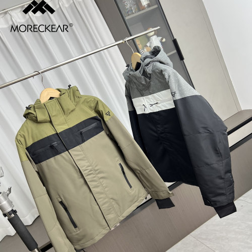 高端户外防风冲锋滑雪服棉服
