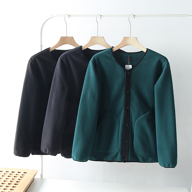 复合加厚摇粒绒外套夹克